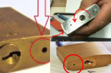 Trên các ổ khóa thường có thêm 1 lỗ nhỏ, chúng có công dụng gì? Rất nhiều người chưa biết mẹo hay với chúng