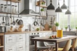 Tài lộc ầm ập vào nhà chỉ với 5 tuyệt chiêu bài trí phòng bếp đơn giản