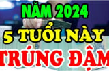 Từ nay tới Tết âm 2025: 5 tuổi Trúng Đậm Lộc Trời tiền vào như nước, 1 tuổi mua nhà tậu xe
