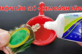 Trộn dầu gió với kem đánh răng: Công dụng tuyệt vời cả nam và nữ đều cần, Không biết dùng thì phí
