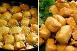 Rán đậu phụ đừng bỏ ngay vào chảo: Ngâm vào thứ nước này, rán lên vàng ươm, giòn rụm, không nát hay bắn dầu