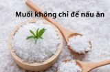 Muối không chỉ để nấu ăn chúng còn nhiều công dụng mà nhiều người chưa biết để làm sạch nhà cửa, khử mùi