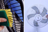 Cách làm sạch quạt không cần tháo khung chỉ với vài bước đơn giản, vừa nhanh vừa hiệu quả