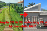 Chi phí chuyển đổi từ đất vườn sang đất ở hết bao nhiêu tiền? Có phải xin phép không?