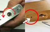 Lỗ nhỏ trên các ổ khóa có công dụng bất ngờ nhưng lại hay bị phớt lờ, mua dùng ổ khóa phải lưu ý