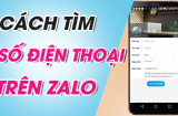 Cách lấy số điện thoại từ zalo siêu đơn giản, nhanh chóng: Ai cũng làm được