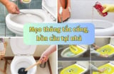 Bạn có biết cách thông tắc bồn cầu đơn giản này chưa: Thực hiện được ngay, không cần gọi thợ