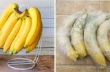 Bảo quản chuối chín không cần cho vào tủ lạnh: Để lâu chuối vẫn vàng ngon, không bị nhũn hay thâm đen