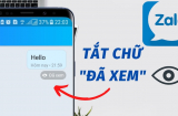 Ấn 1 nút này: Đọc  tin nhắn Zalo, Messenger thoả mái không hiển thị 'đã xem'