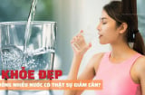 Uống nước lọc có giảm cân được không?