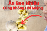 6 cách khử hôi miệng sau khi ăn hành tỏi