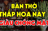 3 loại hoa đặt lên bàn thờ trong Tết Đoan Ngọ hút tài lộc: Chỉ cần 1 loại cũng đủ may mắn giàu có