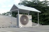 Dàn nóng điều hòa để dưới nắng mưa, cần che chắn cẩn thận, vì sao vậy?
