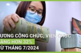 Duy nhất 1 đối tượng được tăng tới 32% lương từ 1/7/2024, là ai?