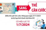 Từ 1/7: 3 trường hợp bắt buộc phải đổi CCCD sang thẻ Căn cước, nếu không đổi sẽ bị xử phạt