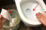 Tại sao người Nhật không bao giờ vứt giấy vệ sinh vào thùng rác? Việt Nam lại luôn nhắc 'Hãy vứt giấy vào thùng'