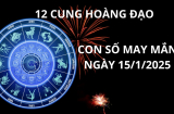 Tử vi ngày 15/1 con số may mắn trời ban lộc cho 12 chòm sao đón cơn mưa vàng tài lộc