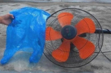Mẹo vệ sinh quạt sạch bóng bằng túi nilon, không cần tháo lồng siêu tiện lợi