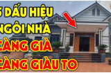 4 dấu hiệu nhà bạn có phong thủy tốt: Càng ở càng giàu có