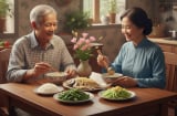 Sau 65 tuổi, ăn tối sai giờ dễ mất ngủ, hại tim: Đây mới là thời điểm “vàng” cho sức khỏe