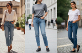 Giày bệt phối quần jeans: 4 kiểu đơn giản mà sang xịn mịn
