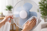 6 mẹo làm sạch quạt điện không cần tháo khung, bụi bay ra ngoài chỉ sau vài phút