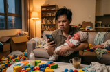 Nuôi con mệt đến mức nào? Sự thật phía sau cảm giác kiệt sức của nhiều cha mẹ hiện đại