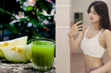 Cách uống nước bí đao (bí xanh) giảm mỡ bụng, giảm cân hiệu quả