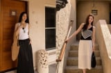 4 công thức diện chân váy suông giúp outfit mùa hè gọn gàng mà vẫn cuốn hút