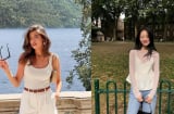 Áo hai dây trắng tiếp tục được yêu thích hè này vì quá dễ mặc và không bao giờ lỗi mốt