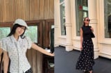 Họa tiết chấm bi trở lại mạnh mẽ hè 2026, mặc lên vừa nổi bật vừa sang