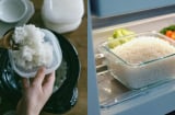 Mẹo hấp cơm nguội để tủ lạnh lâu ngày vẫn trắng trong, dẻo thơm