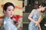 Lưu Thi Thi gây sốt vì lớp makeup giữa trời nắng Hà Nội, dân mạng đua nhau hỏi bí quyết giữ da ráo mịn