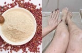 Cách tắm bằng bột đậu đỏ giúp da trắng hồng, mịn mượt