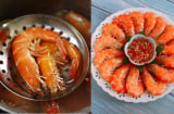 Luộc tôm thêm 2 thứ này, thịt ngọt săn chắc, đỏ au