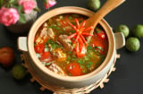 Cách nấu canh sấu sườn non ngon