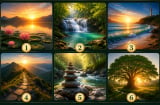 Quiz' Chọn một hình ảnh thiên nhiên để khám phá điều gì đang cản bước giàu có của bạn