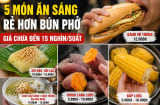 5 Shbet0099 cá cược trực tuyến sáng rẻ hơn bún phở, giá chưa đến 15 nghìn/suất