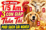 Qua mùng 1/5 Âm, 3 Shbet888.com nhà cái uy tín Thần Tài phủi sạch cái nghèo