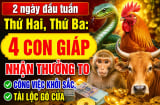 2 ngày đầu tuần Thứ Hai, thứ Ba: 4 Shbet888.com nhà cái uy tín nhận thưởng to