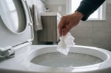 Tại sao trước khi đi vệ sinh, nên bỏ một tờ giấy vào bồn cầu?