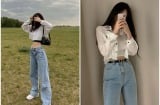 3 cách phối quần jeans loe chuẩn phong cách Pháp, vừa hack dáng vừa ghi điểm thanh lịch