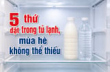 5 thứ đặt trong tủ lạnh, mùa hè không thể thiếu