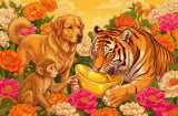 4 tuổi Lộc Đơn Lộc Kép, 10 ngày tới rủ nhau gánh tiền về
