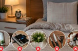 Chớ đặt những thứ này ở đầu giường