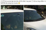 Phẫn nộ: Mẹ bỏ 2 con trai trong xe ô tô đang nổ máy để vào siêu thị