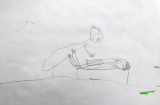 Bé gái 5 tuổi vẽ mình bị xâm hại khiến bố mẹ đau đớn