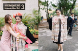 Nữ cử nhân gây sốt cộng đồng mạng với bộ lễ phục ngập trong tiền