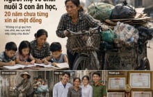 Người mẹ ve chai nuôi 3 con ăn học, 20 năm chưa từng xin ai một đồng