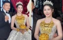 Cô dâu Vĩnh Long gây sốt với bó hoa cưới bằng vàng, dân mạng trầm trồ không ngớt